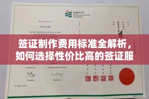 新河签证制作费用标准全解析，如何选择性价比高的签证服务？
